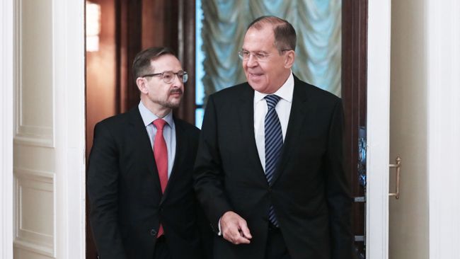Встреча главы МИД РФ С. Лаврова с Генсекретарем ОБСЕ Т. Гремингером Встреча главы МИД РФ С. Лаврова с Генсекретарем ОБСЕ Т. Гремингером