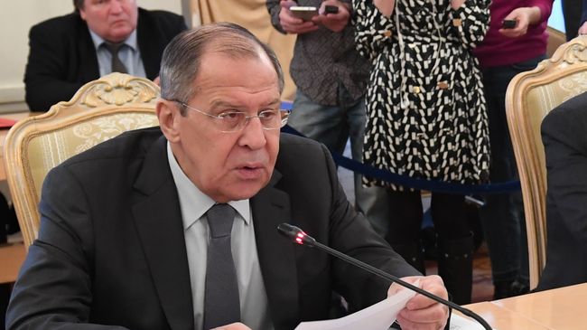 Министр иностранных дел РФ Сергей Лавров Министр иностранных дел РФ Сергей Лавров