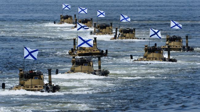 Высадка роты морской пехоты Тихоокеанского флота Высадка роты морской пехоты Тихоокеанского флота
