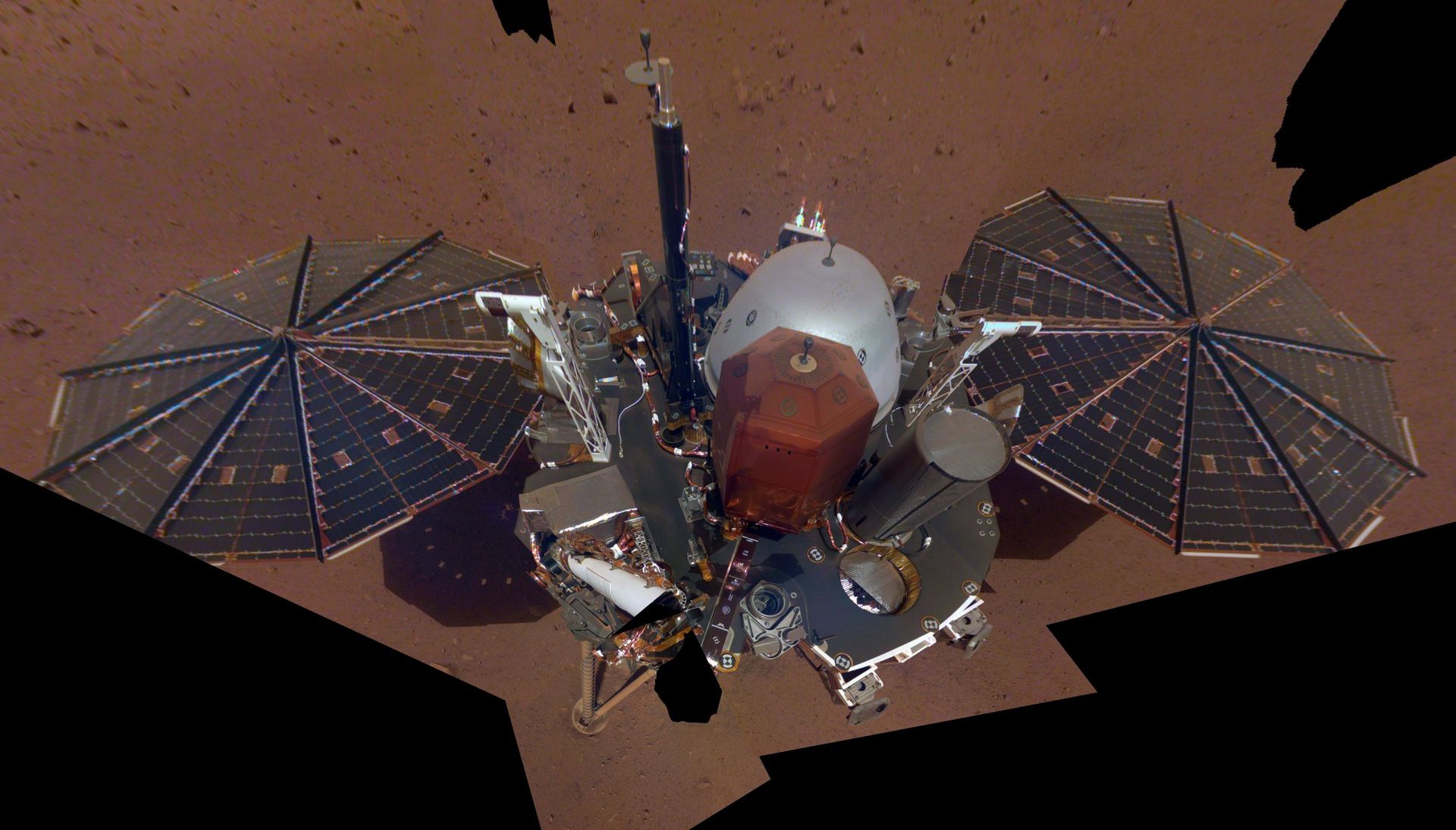 Селфи, полученный зондом InSight Селфи, полученный зондом InSight - РИА Новости, 1920, 02.11.2023