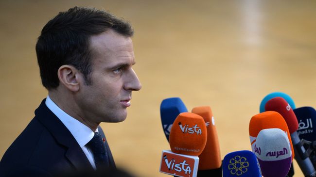 Президент Франции Эммануэль Макрон Президент Франции Эммануэль Макрон