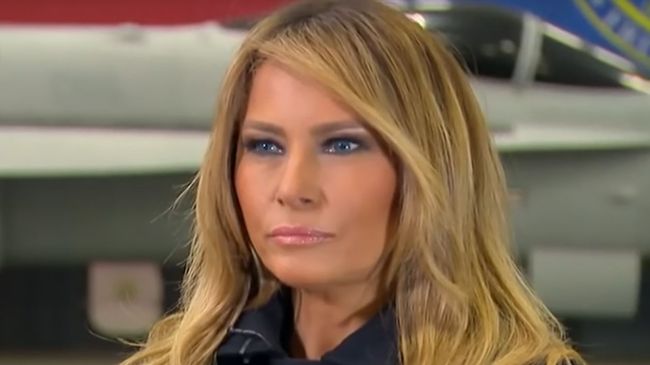 Первая леди США Меланья Трамп во время интервью Fox News Первая леди США Меланья Трамп во время интервью Fox News