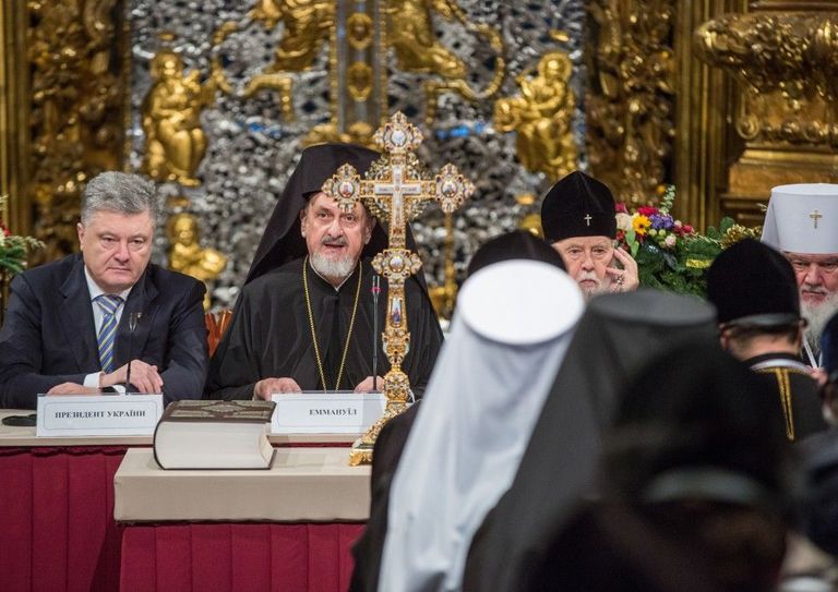 Объединительный собор в Софийском соборе, Украина Объединительный собор в Софийском соборе, Украина