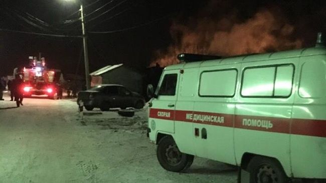 Пожар в жилом доме в селе Кандры, республика Башкортостан. 16 декабря 2018 Пожар в жилом доме в селе Кандры, республика Башкортостан. 16 декабря 2018