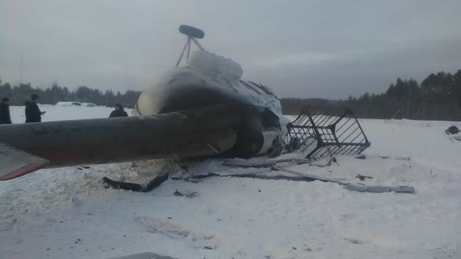 Жесткая посадка вертолета Ми-8 в Томске. 16 декабря 2018 Жесткая посадка вертолета Ми-8 в Томске. 16 декабря 2018