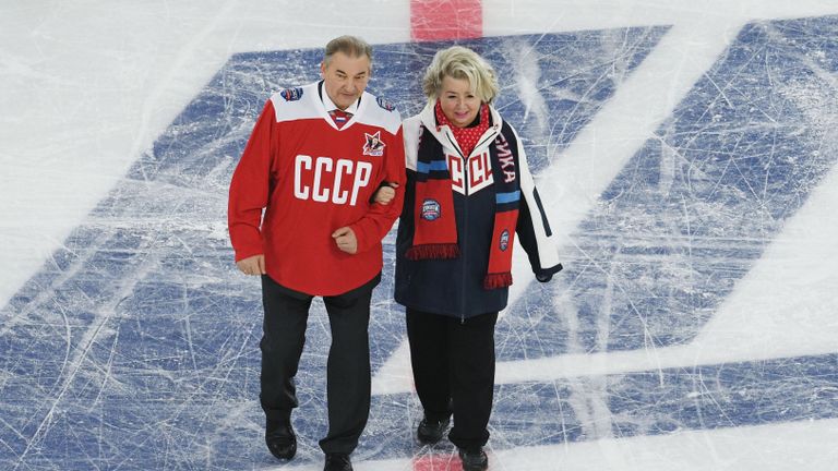 Владислав Третьяк и Татьяна Тарасова 
