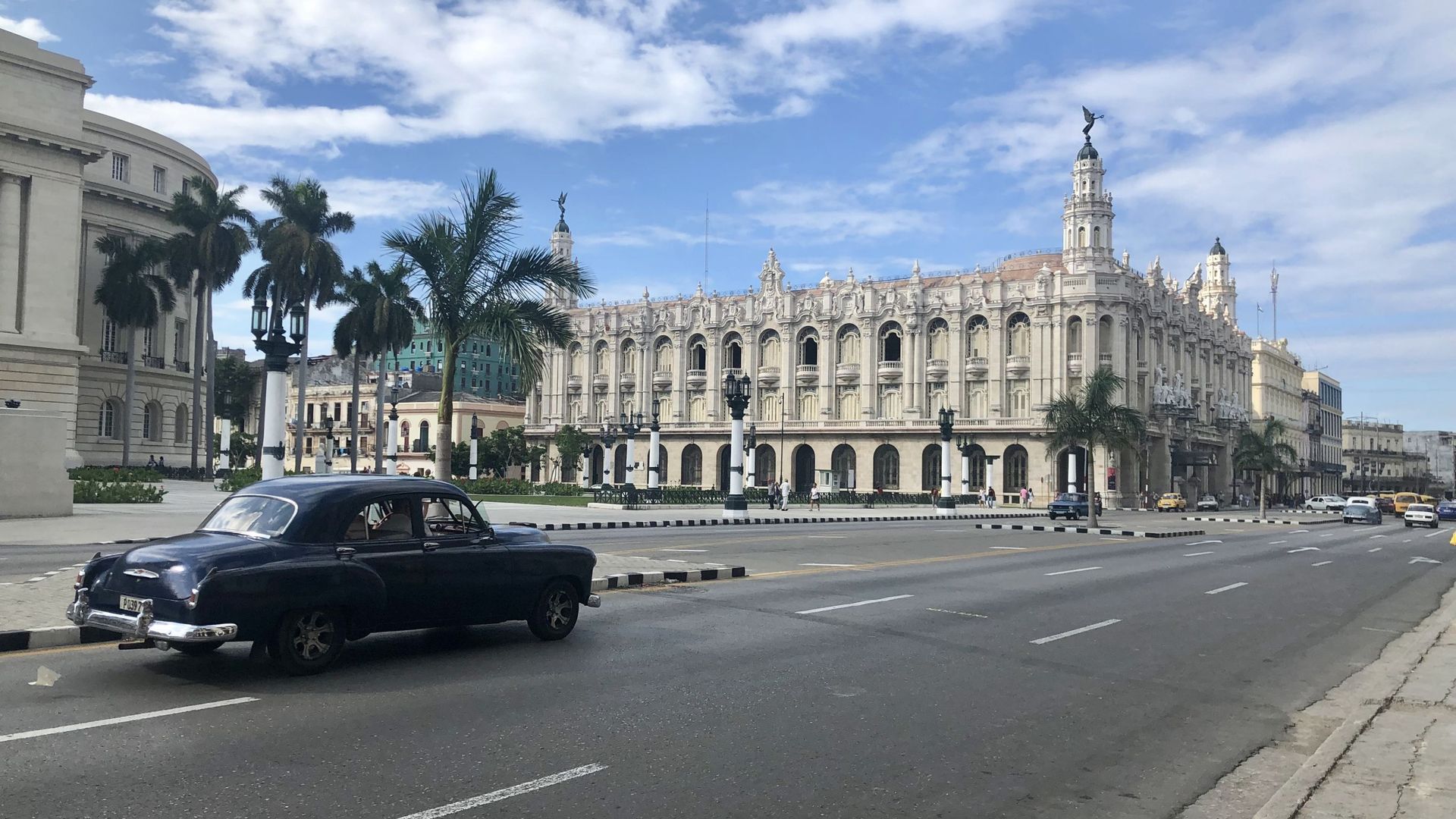 Вид на здание Большого театра Гаваны, Куба Вид на здание Большого театра Гаваны, Куба - РИА Новости, 1920, 31.01.2026