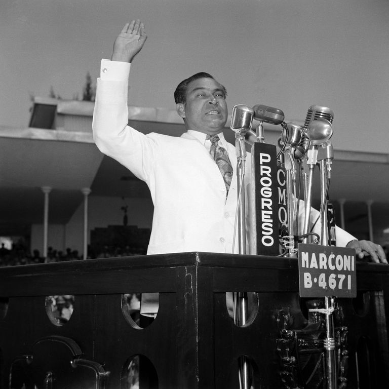 Президент Кубы Фульхенсио Батиста. 1953 год 