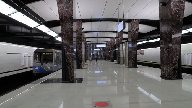Открытие движения на участке Большой кольцевой линии Московского метрополитена Открытие движения на участке Большой кольцевой линии Московского метрополитена