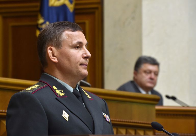 Генерал-полковник Валерий Гелетей. 2014 год 