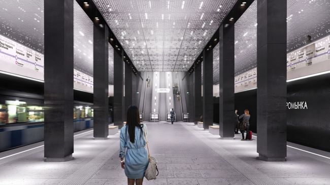 Станция московского метро Стромынка