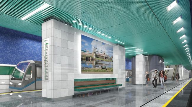 Проект станции метро Беломорская Проект станции метро Беломорская
