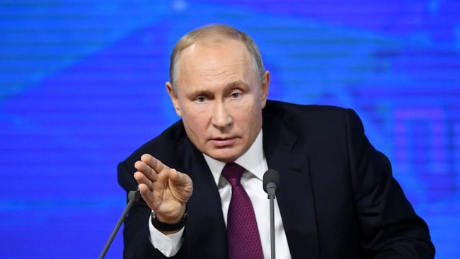 Президент РФ Владимир Путин на четырнадцатой большой ежегодной пресс-конференции Президент РФ Владимир Путин на четырнадцатой большой ежегодной пресс-конференции