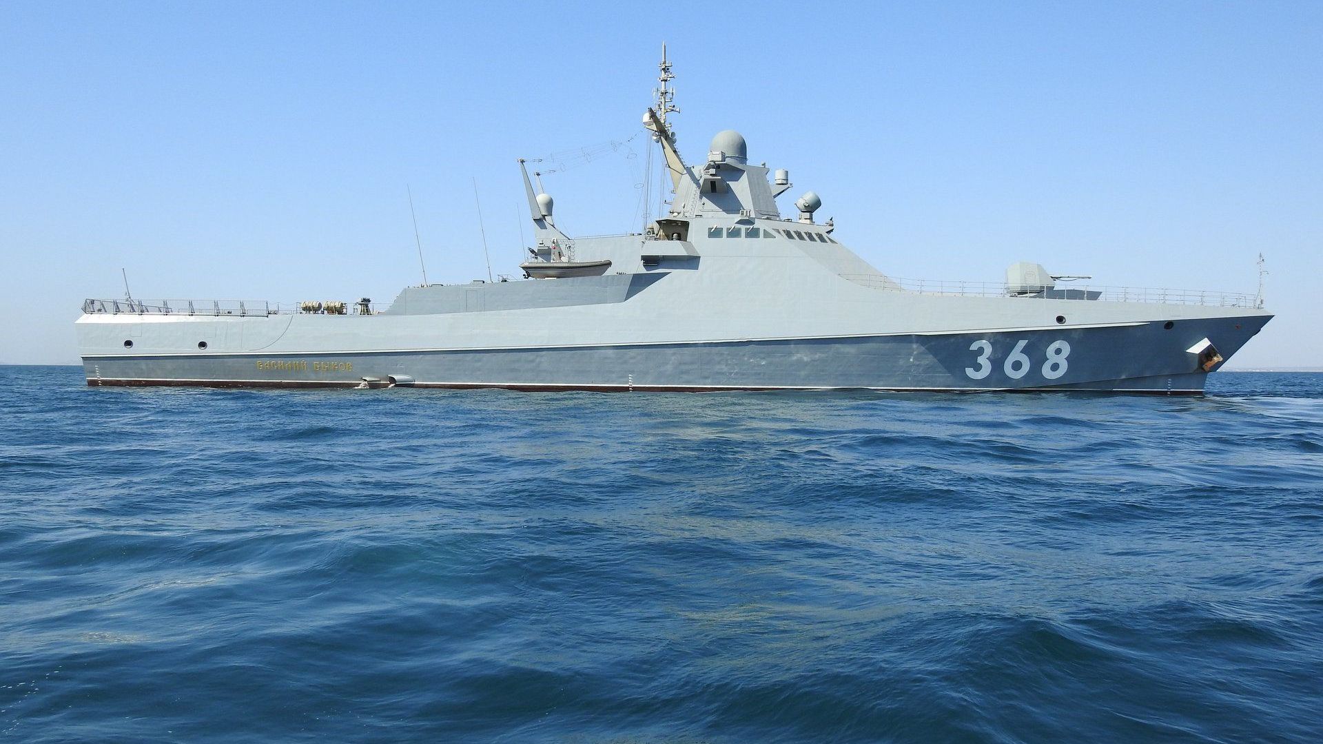 Головной патрульный корабль проекта 22160 Василий Быков Головной патрульный корабль проекта 22160 Василий Быков - РИА Новости, 1920, 17.08.2023