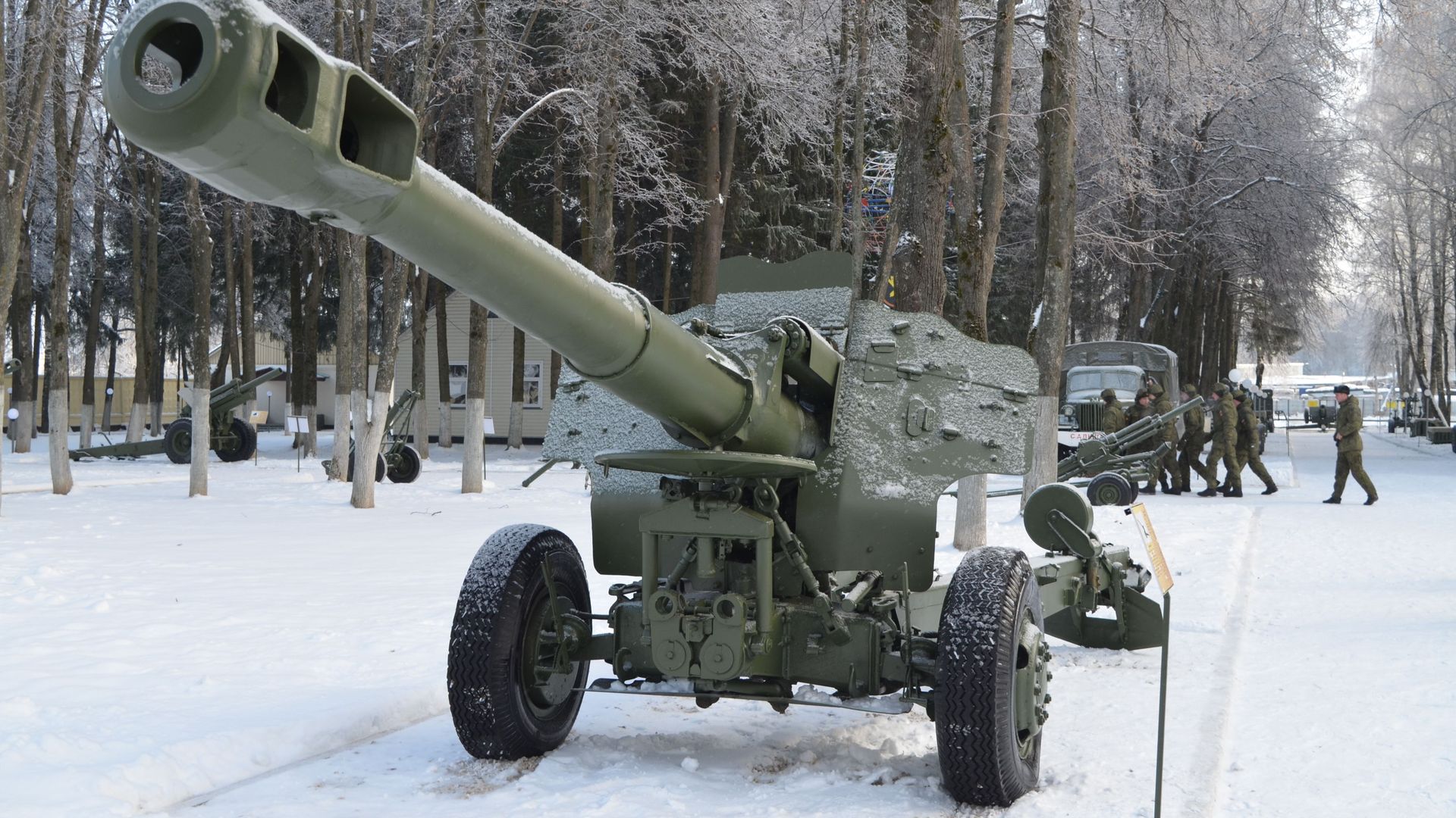 152-миллиметровая гаубица Д-20 - РИА Новости, 1920, 04.02.2024