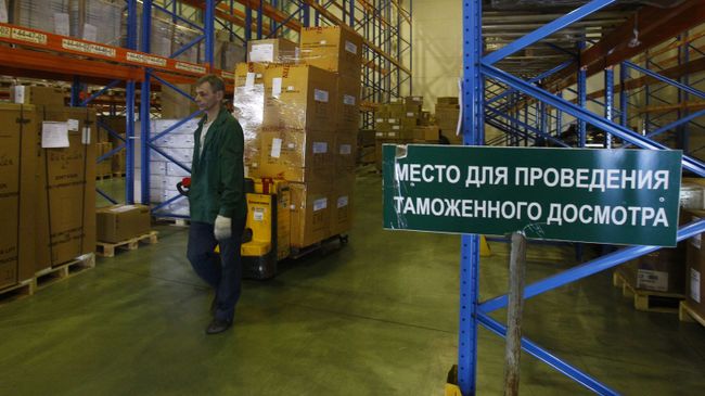 Каширский таможенный пост в подмосковном Домодедово