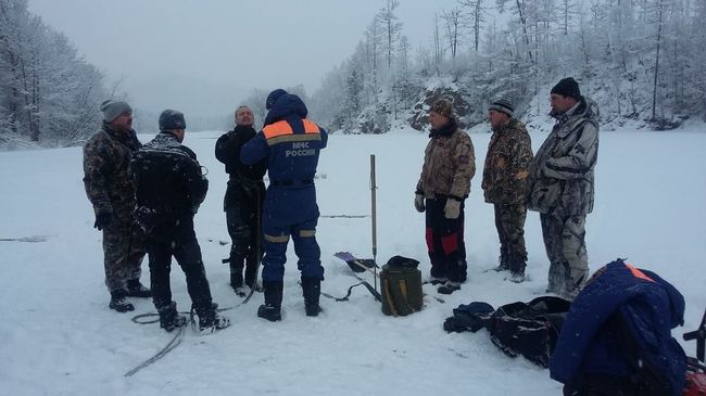 Поиск пропавшего мужчины на реке Гур  около села Кенай в Хабаровском крае. 25 декабря 2018