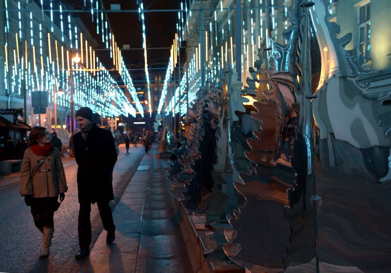 Новогодние инсталяции в Москве