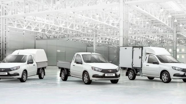Коммерческие автомобили LADA Granta Коммерческие автомобили LADA Granta