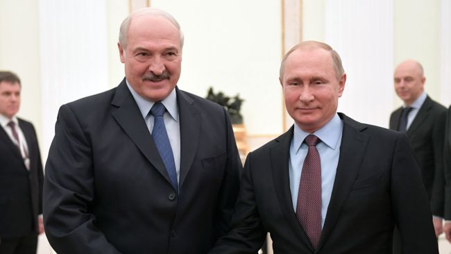 Президент РФ Владимир Путин и президент Белоруссии Александр Лукашенко Президент РФ Владимир Путин и президент Белоруссии Александр Лукашенко
