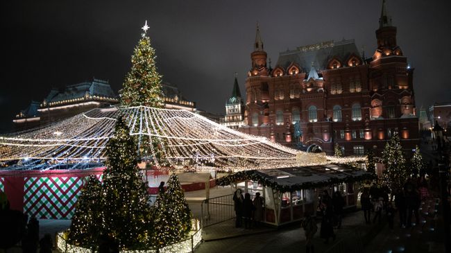 Украшение Москвы к Новому году Украшение Москвы к Новому году