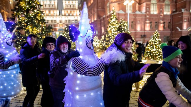 Украшение Москвы к Новому году Украшение Москвы к Новому году
