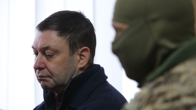 Руководитель портала РИА Новости Украина Кирилл Вышинский на заседании Херсонского городского суда Руководитель портала РИА Новости Украина Кирилл Вышинский на заседании Херсонского городского суда