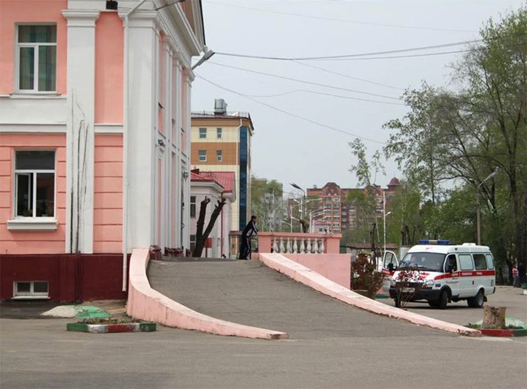 Здание Амурской областной детской клинической больницы