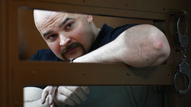 Лидер националистического движения Реструкт Максим Марцинкевич во время оглашения приговора в Бабушкинском суде Москвы. 29 декабря 2018 Лидер националистического движения Реструкт Максим Марцинкевич во время оглашения приговора в Бабушкинском суде Москвы. 29 декабря 2018