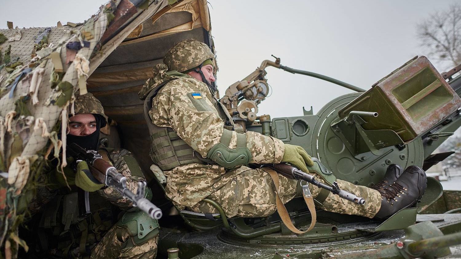 Украинские военные Украинские военные - РИА Новости, 1920, 09.04.2021