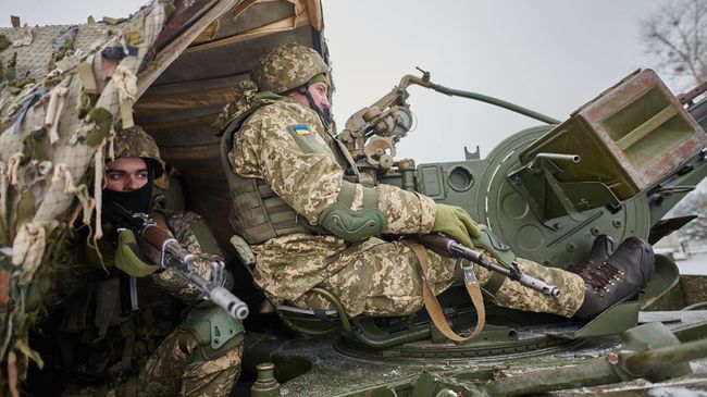 Украинские военные Украинские военные