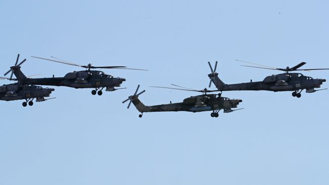 Вертолет Ми-28Н Ночной охотник Вертолет Ми-28Н Ночной охотник