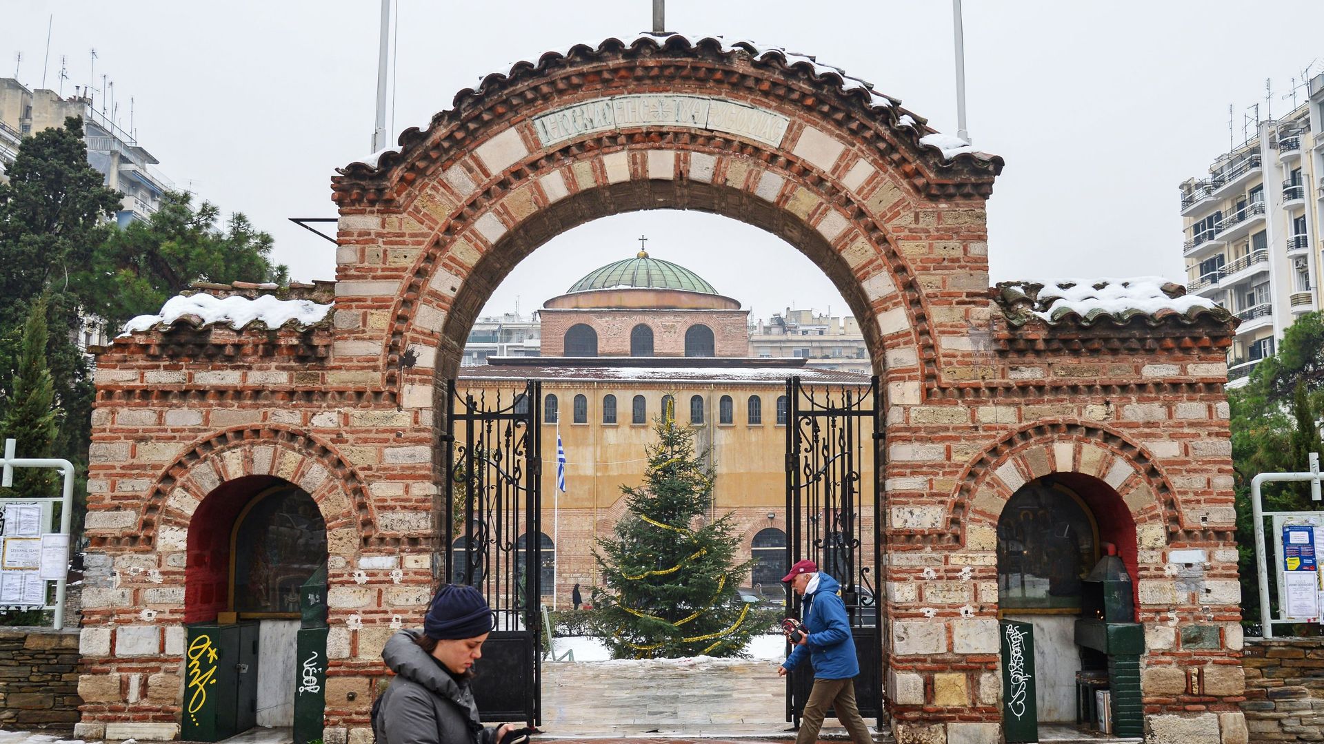 Храм Святой Софии в Салониках Храм Святой Софии в Салониках - РИА Новости, 1920, 03.11.2021