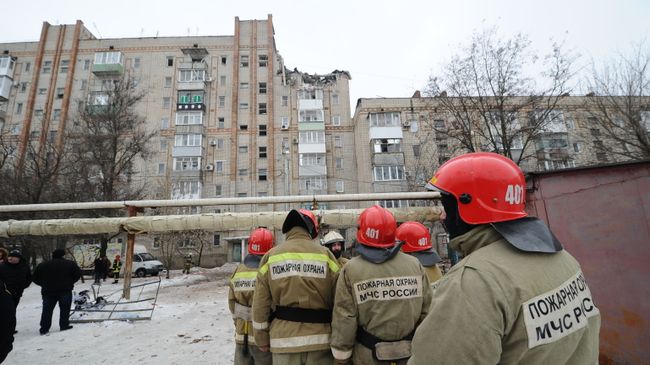 Взрыв газа в городе Шахты Взрыв газа в городе Шахты