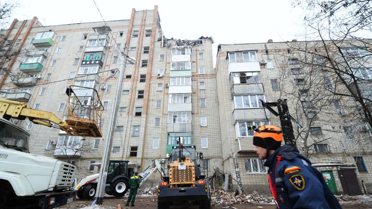 Взрыв бытового газа в жилом дома в Ростовской области Взрыв бытового газа в жилом дома в Ростовской области