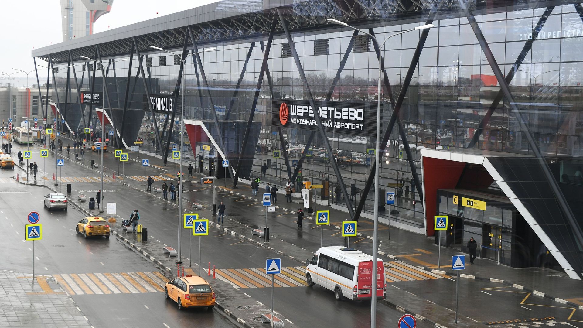 Терминал B международного аэропорта Шереметьево в Москве Терминал B международного аэропорта Шереметьево в Москве - РИА Новости, 1920, 29.01.2025