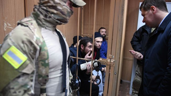 Рассмотрение ходатайства следствия о продлении срока ареста украинским морякам. 15 января 2019 Рассмотрение ходатайства следствия о продлении срока ареста украинским морякам. 15 января 2019