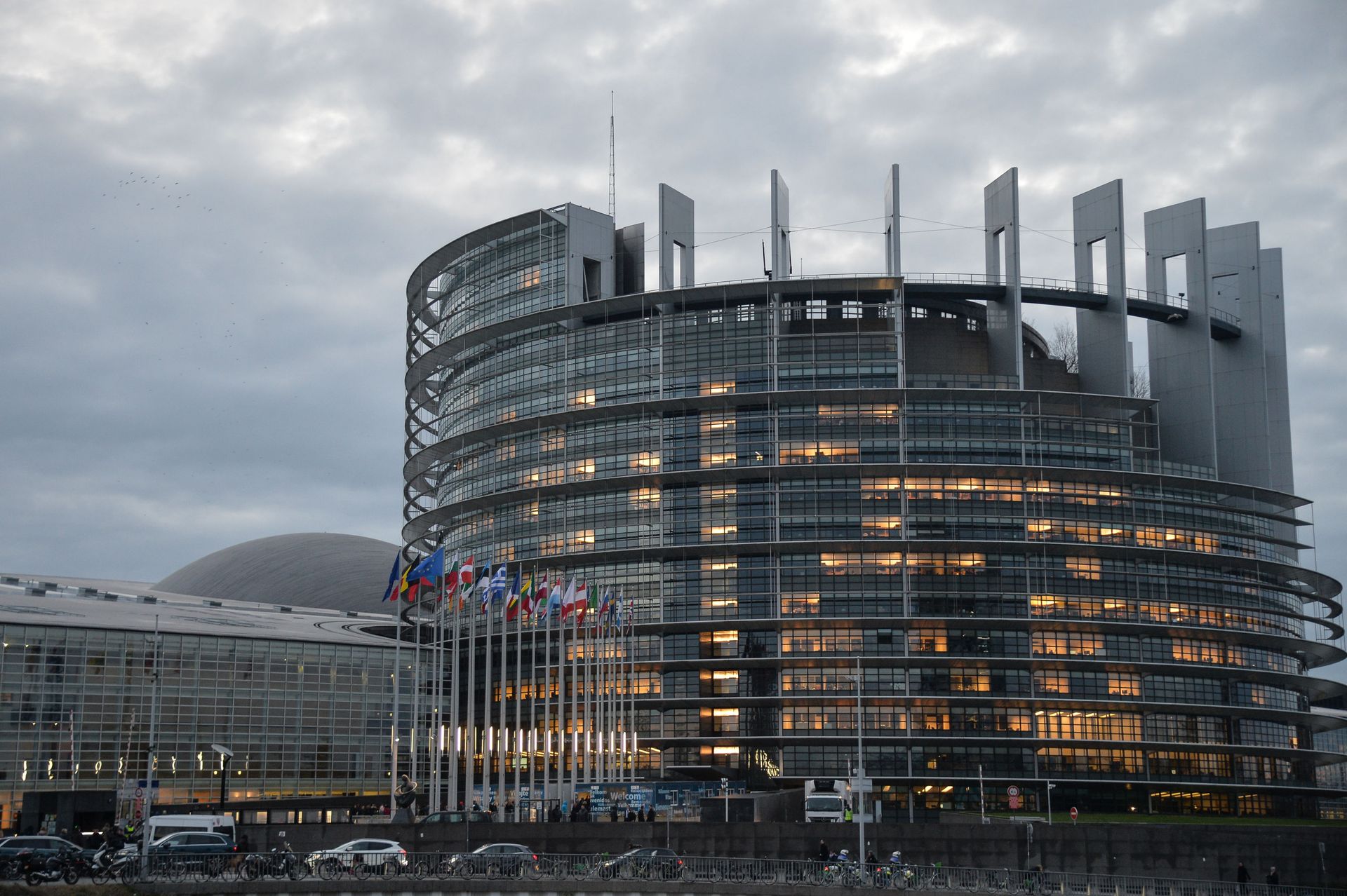 Здание Европейского парламента в Страсбурге Здание Европейского парламента в Страсбурге - РИА Новости, 1920, 29.11.2024