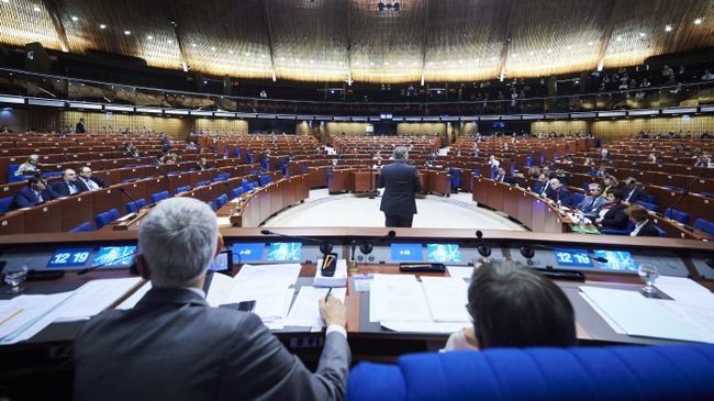 Заседание Парламентской Ассамблеи Совета Европы Заседание Парламентской Ассамблеи Совета Европы