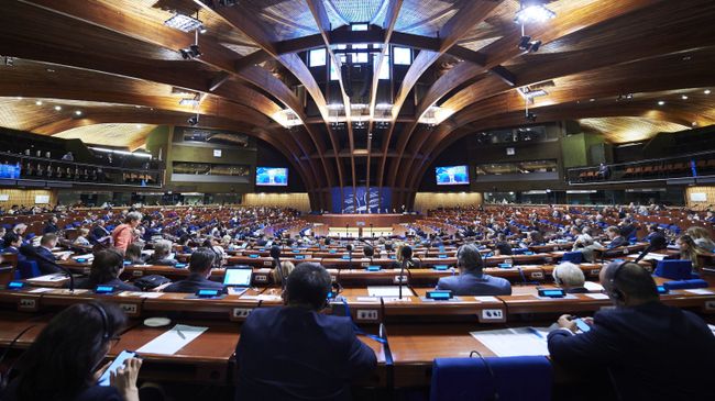 Заседание Парламентской Ассамблеи Совета Европы Заседание Парламентской Ассамблеи Совета Европы