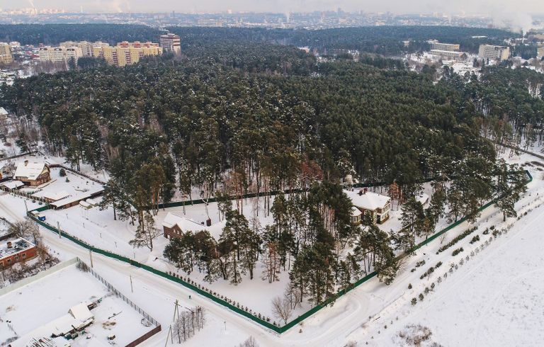Дом экс-главы Серпуховского района Александра Шестуна 