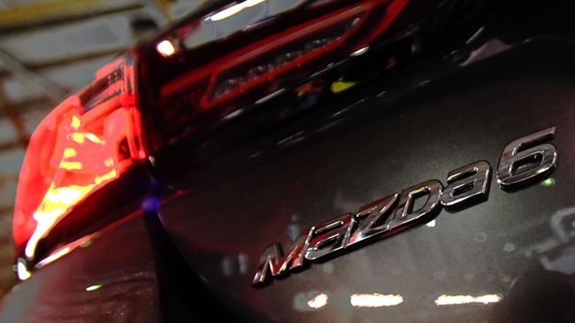 Производство обновленного седана D класса Mazda 6 во Владивостоке Производство обновленного седана D класса Mazda 6 во Владивостоке