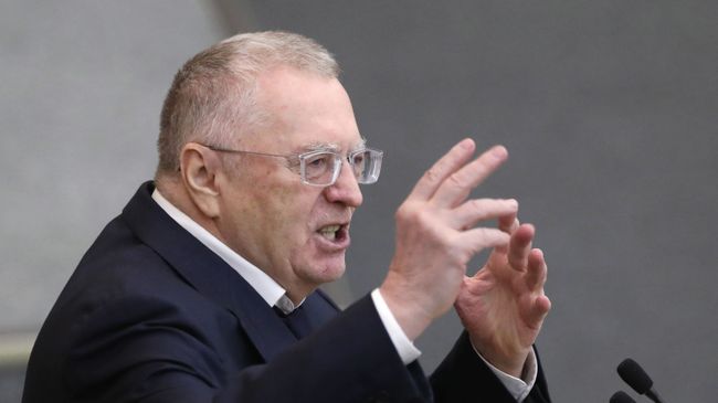 Руководитель фракции ЛДПР в Государственной Думе РФ Владимир Жириновский выступает на пленарном заседании Госдумы РФ. 17 января 2019 Руководитель фракции ЛДПР в Государственной Думе РФ Владимир Жириновский выступает на пленарном заседании Госдумы РФ. 17 января 2019