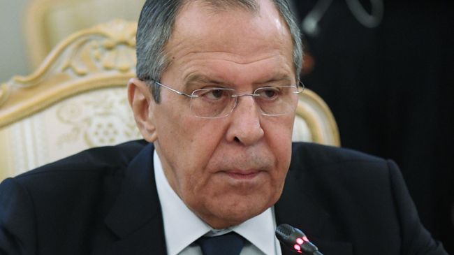 Министр иностранных дел России Сергей Лавров