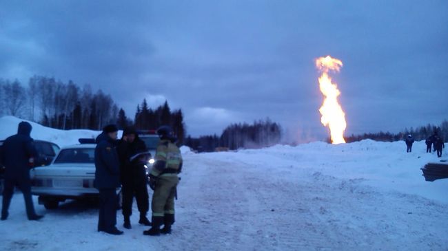 Взрыв на магистральном газопроводе в Ленинградской области Взрыв на магистральном газопроводе в Ленинградской области