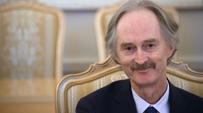 Специальный посланник генерального секретаря ООН по Сирии Гейр Педерсен Специальный посланник генерального секретаря ООН по Сирии Гейр Педерсен