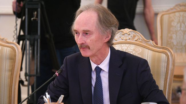Специальный посланник генерального секретаря ООН по Сирии Гейр Педерсен Специальный посланник генерального секретаря ООН по Сирии Гейр Педерсен