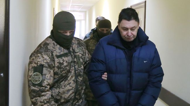 Руководитель портала РИА Новости Украина Кирилл Вышинский в суде Руководитель портала РИА Новости Украина Кирилл Вышинский в суде