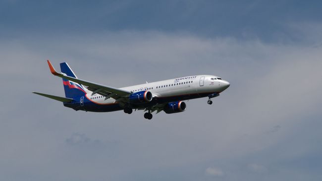 Самолет Boeing 737-8LJ авиакомпании Аэрофлот