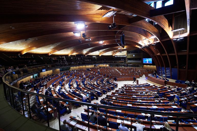 Заседание Парламентской Ассамблеи Совета Европы